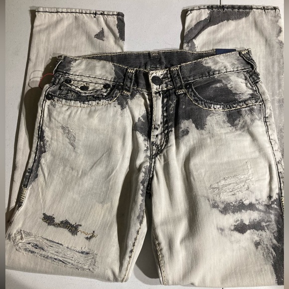 SOLD! NWT! Rare! Ricky Super T in “IMMORTAL OUTSIDER” wash 34x34 True Religion - Picture 9 of 14